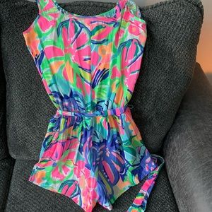 Lilly Pulitzer Neon Print Romper